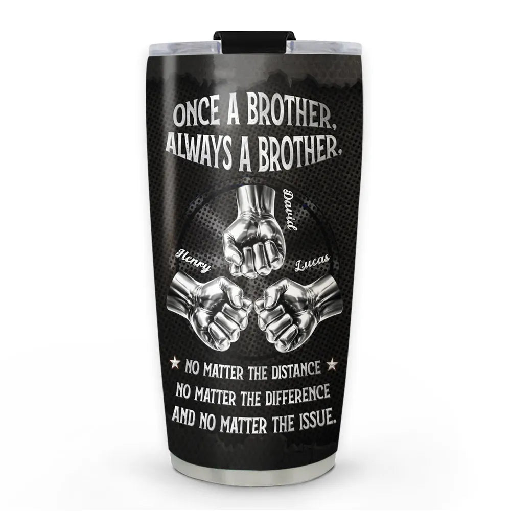 Always My Brother - Personalized Custom Tumbler