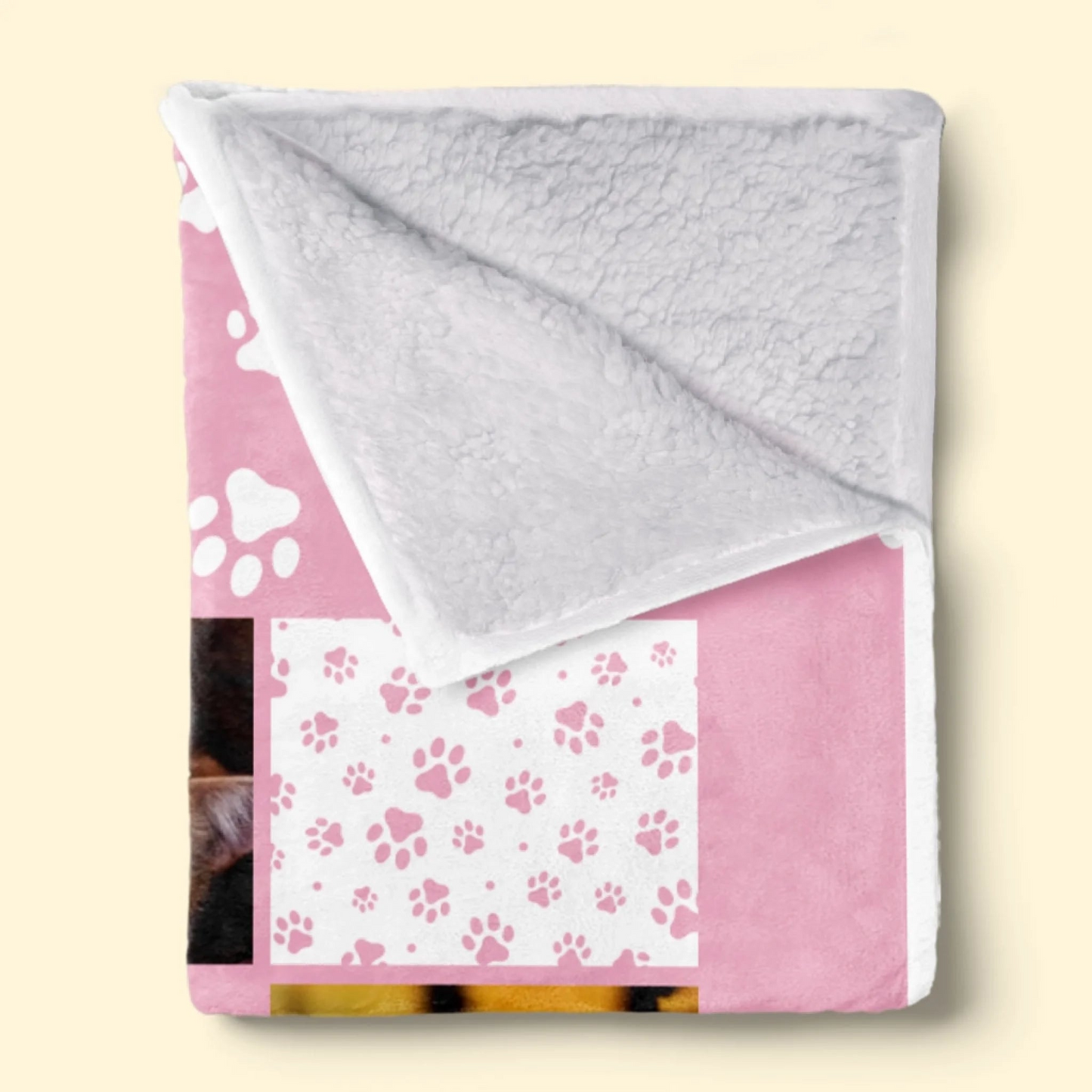 Custom Photo Blanket - Personalized Christmas Memorial Sympathy Gifts For Dogs, Cats - You Were My Favorite Hello And My Hardest Goodbye