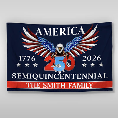 250 Years America Semiquincentennial Double-Sided House Flag