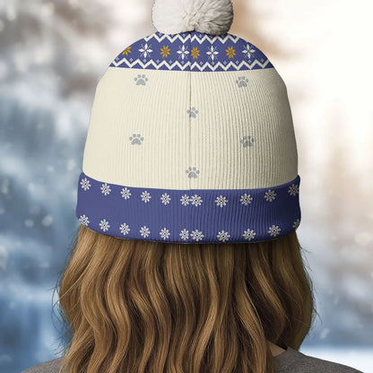 Look At My Dog Photo - Personalized Custom Bobble Beanie Hat