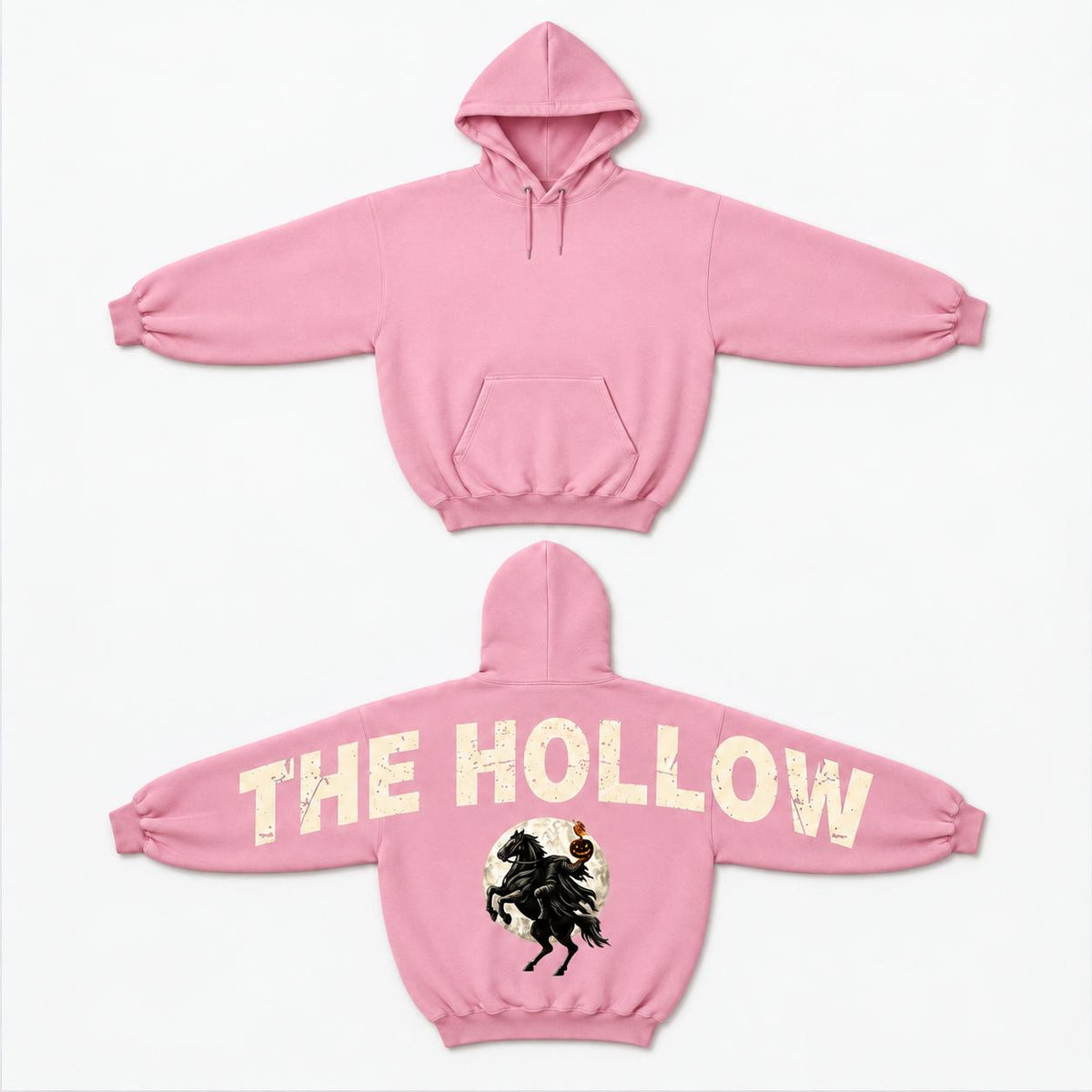 Women's Memento Mori Skeleton Gothic Graphic Pullover Hoodie - Smooth Fabric, Fitted Casual Top, Shoulder-to-Shoulder Back Lettering, Dark Halloween Streetwear, Fall Spooky Season Gift