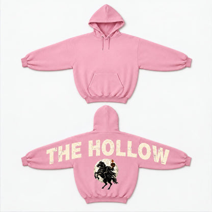Women's Memento Mori Skeleton Gothic Graphic Pullover Hoodie - Smooth Fabric, Fitted Casual Top, Shoulder-to-Shoulder Back Lettering, Dark Halloween Streetwear, Fall Spooky Season Gift