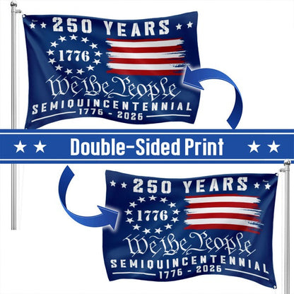 American Flag - America 250th Anniversary We The People Grommet Flag