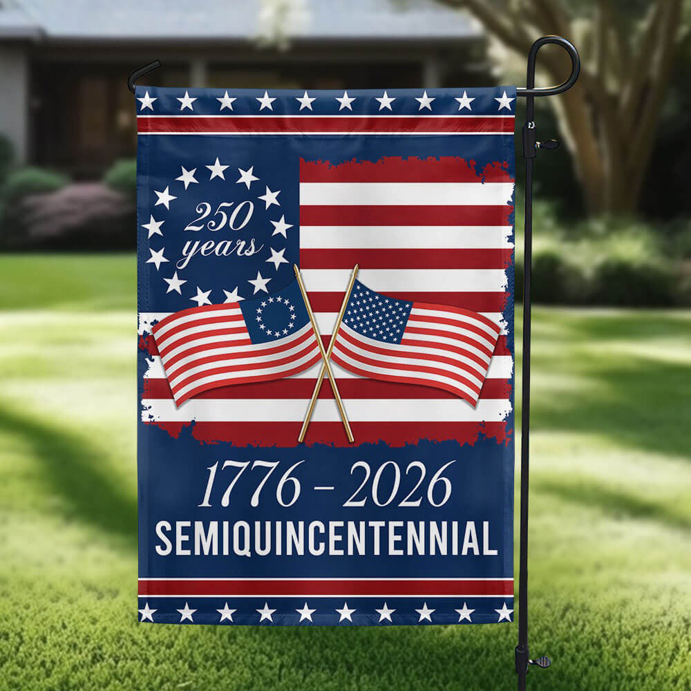 America 250th Anniversary Semiquincentennial Decorative Flag