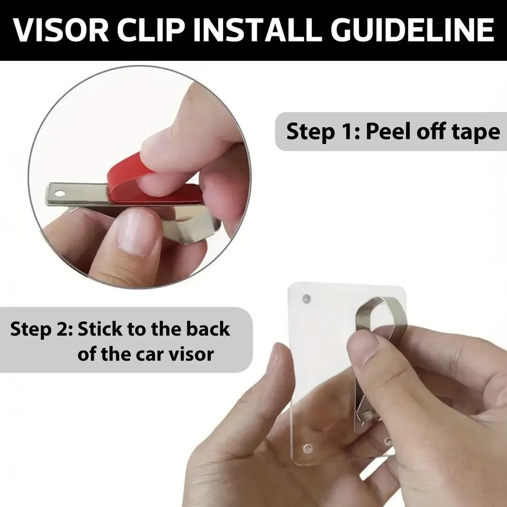 You're King/Queen Of My Heart Y2K Couple - Personalized Acrylic Car Visor - Valentine's Day Gift, Anniversary Gift For Him, For Her