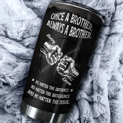 Always My Brother - Personalized Custom Tumbler