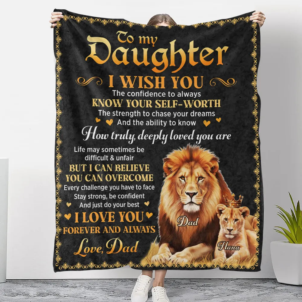Just Do Your Best - Personalized Custom Blanket