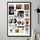 Nostalgia Couple Love Story Matchbook Collage Dopamine Decor - Personalized Poster - Heartfelt Valentine, Anniversary Gift For Him, For Her