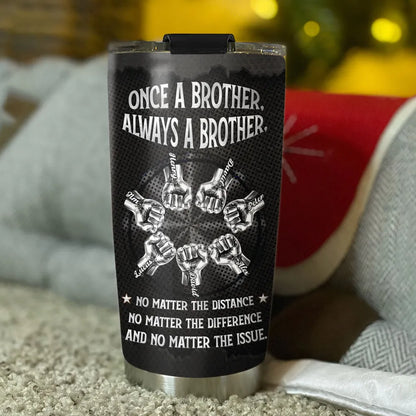 Always My Brother - Personalized Custom Tumbler