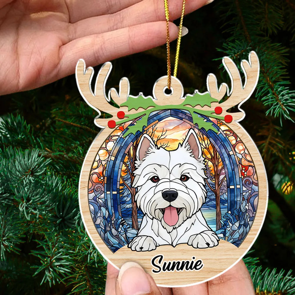 Warm Christmas - Personalized Custom Acrylic Ornament