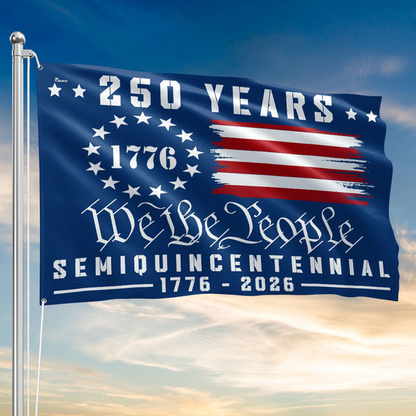 American Flag - America 250th Anniversary We The People Grommet Flag