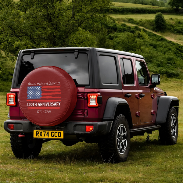 USA 250th Anniversary Tire Cover