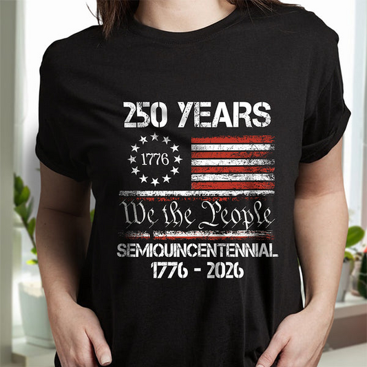 America’s 250th Anniversary United States Semiquincentennial Dark Basic Tee