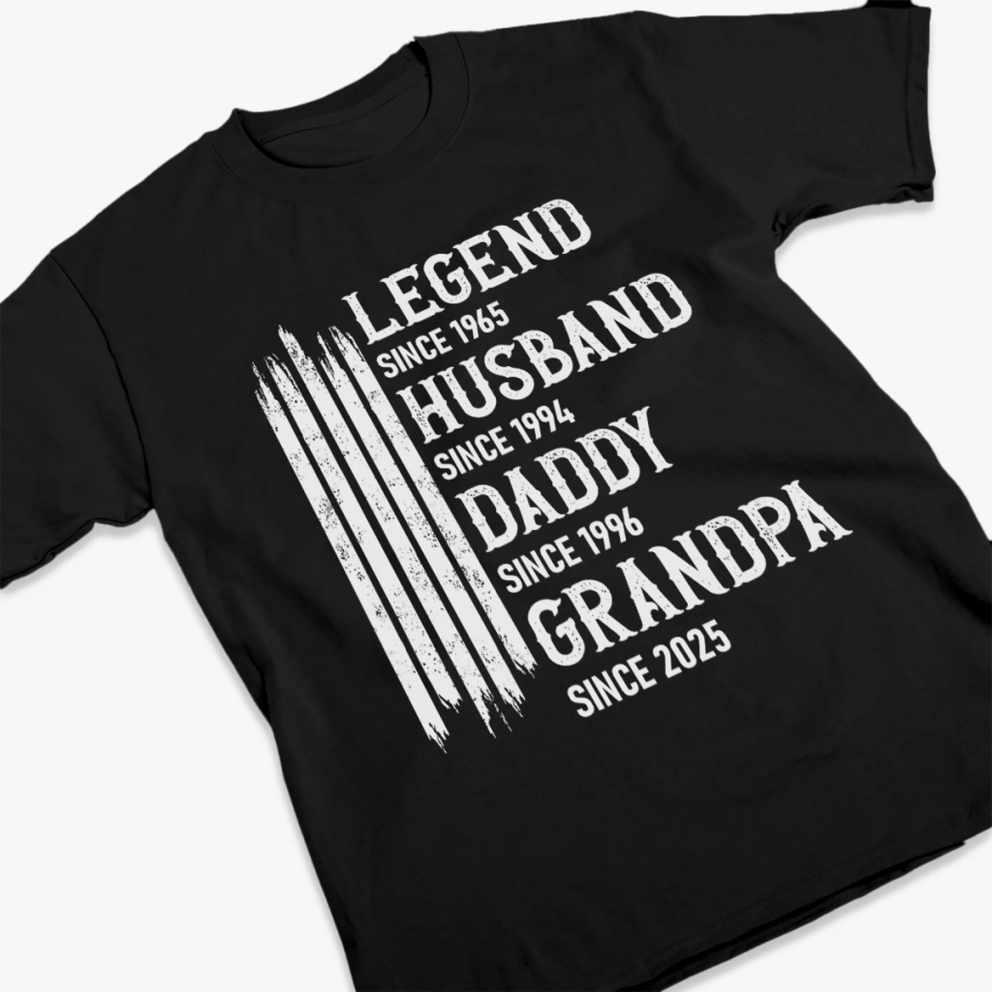 Custom Unisex T-shirt, Premium T-shirt- Personalized Birthday Gifts For Dad, Grandpa, Husband - Family’s Greatest Hero