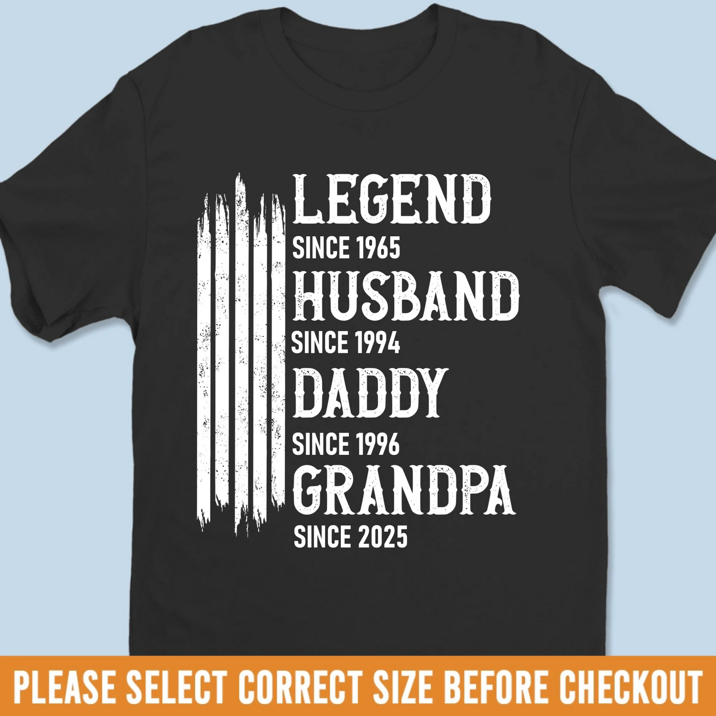 Custom Unisex T-shirt, Premium T-shirt- Personalized Birthday Gifts For Dad, Grandpa, Husband - Family’s Greatest Hero