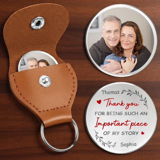 Custom Photo Pocket Hug - Personalized Anniversary Wedding Gifts For Husband And Wife, Him And Her - You Are My Forever Person