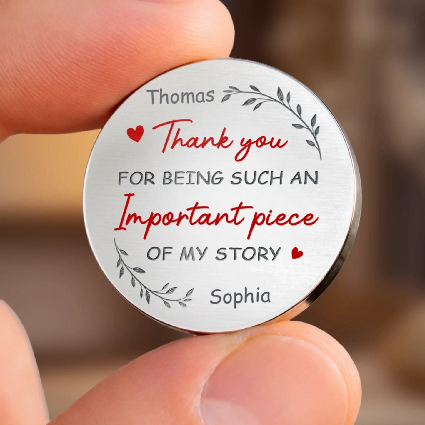 Custom Photo Pocket Hug - Personalized Anniversary Wedding Gifts For Husband And Wife, Him And Her - You Are My Forever Person