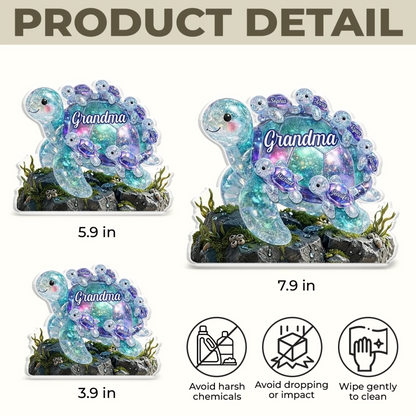 Custom Acrylic Plaque - Personalized Mother's Day Gifts For Mom, Grandma - You Are Truly Appreciated