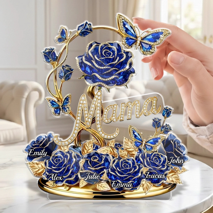 Custom Acrylic Plaque - Personalized Mother's Day Gifts For Mom, Grandma - Grandma And Mom Forever