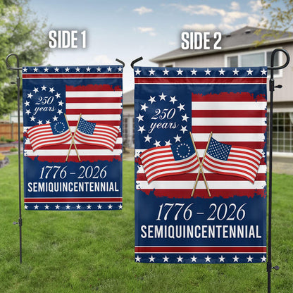 America 250th Anniversary Semiquincentennial Decorative Flag