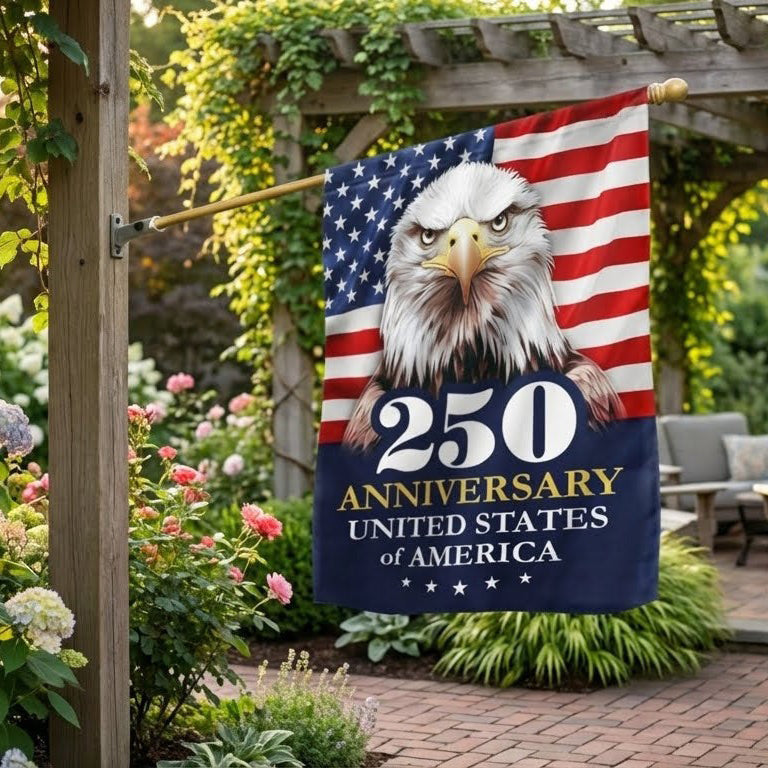 250 Anniversary 1776 2026 United States Of America Patriotic Eagle