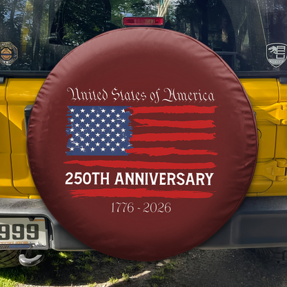 USA 250th Anniversary Tire Cover