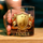 Personalised Golden Badge Initial Name Rock Whiskey Glass Old Fashioned Birthday Gift for Man Bartender Whiskey Enthusiast