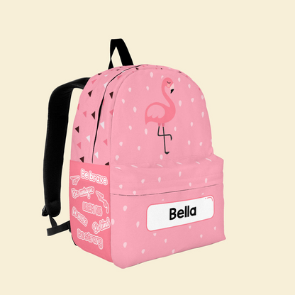 Be Unique Be Happy Be You - Personalized Kid Backpack - Animal Version