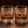 It's You And Me Babe, Heart And Stars, Personalized Whiskey Glass, Gift For Couples