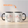Custom Name Couple Stick Figure Mugs – Personalized Romantic Gift for Couples