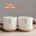 Custom Initials & Date Ceramic Mug – Personalized Minimalist Gift For Couples