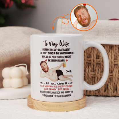 I Will Always Be Your Smoking Hot Husband - Personalized Mug
