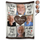 Custom Photo Memorial When You Miss Me - Personalized Fleece Blanket, Sherpa Blanket