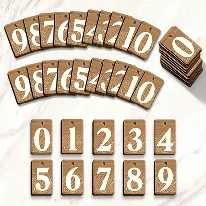 Fish Caught This Year - Personalized Hanging Tracker Sign (3 Digits)