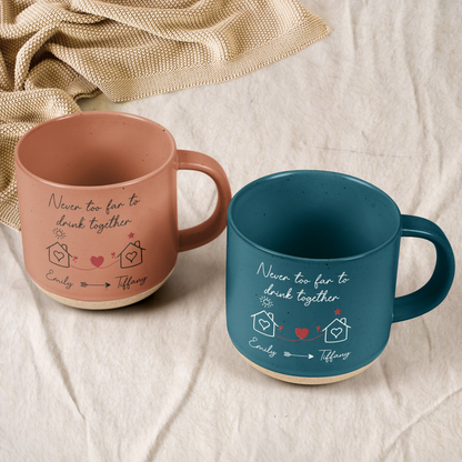 I Wish You Lived Next Door Friendship Mug - Meaningful Gift For Friends