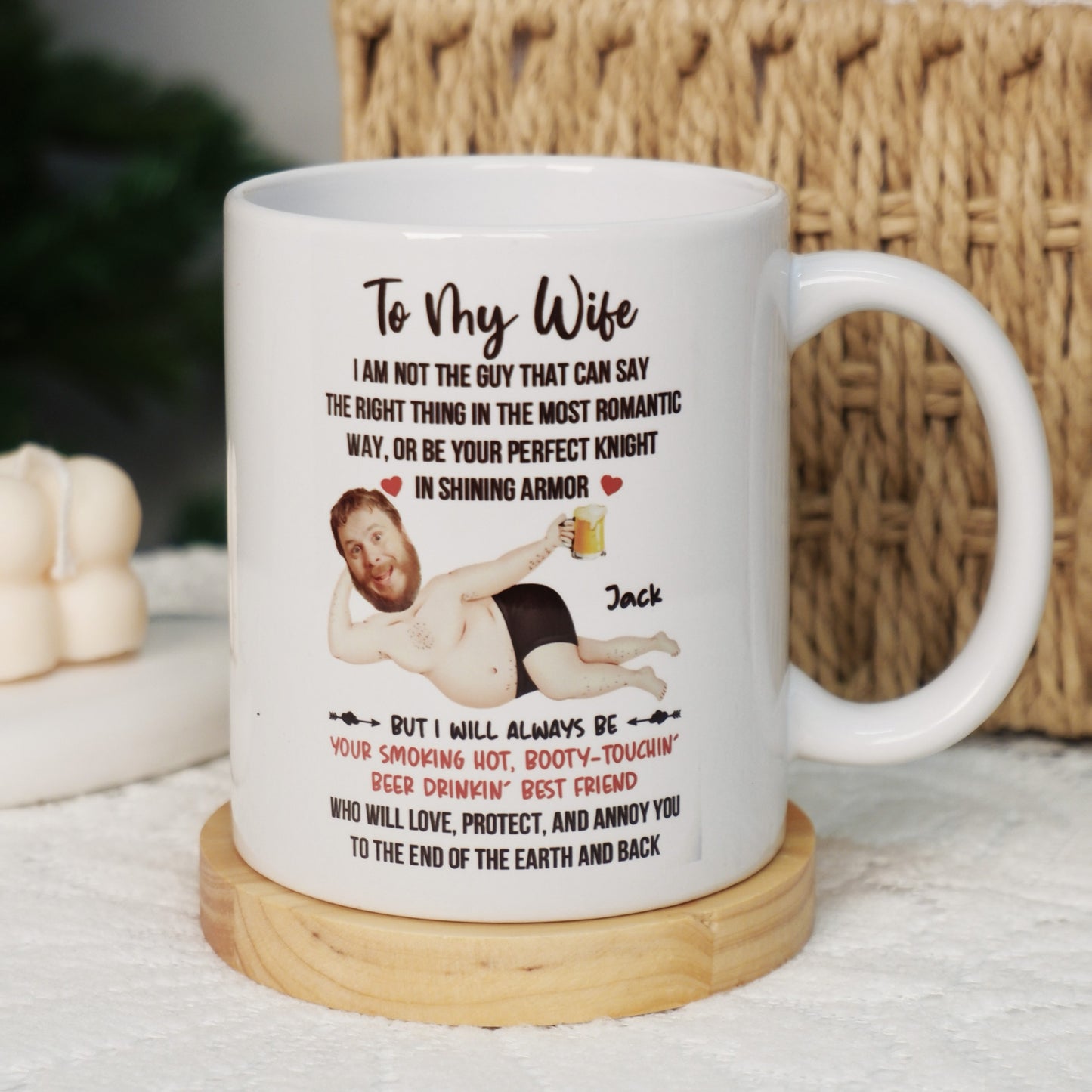 I Will Always Be Your Smoking Hot Husband - Personalized Mug