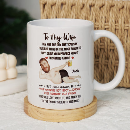 I Will Always Be Your Smoking Hot Husband - Personalized Mug