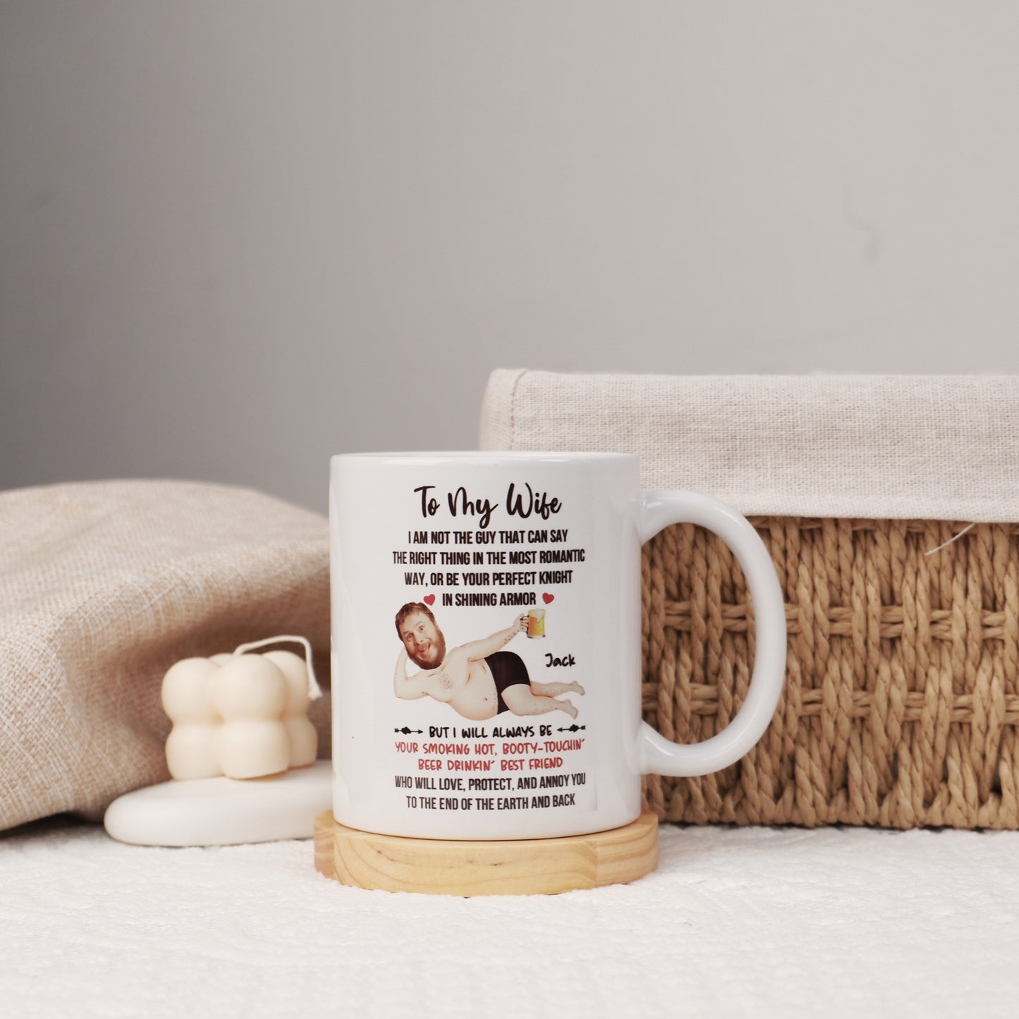 I Will Always Be Your Smoking Hot Husband - Personalized Mug