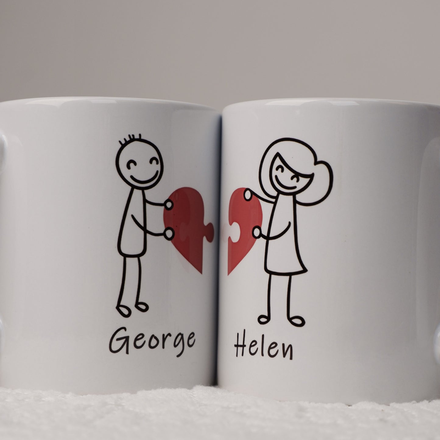 Personalized Couple Coffee Mugs – Romantic & Funny Custom Gift for Boyfriend or Girlfriend