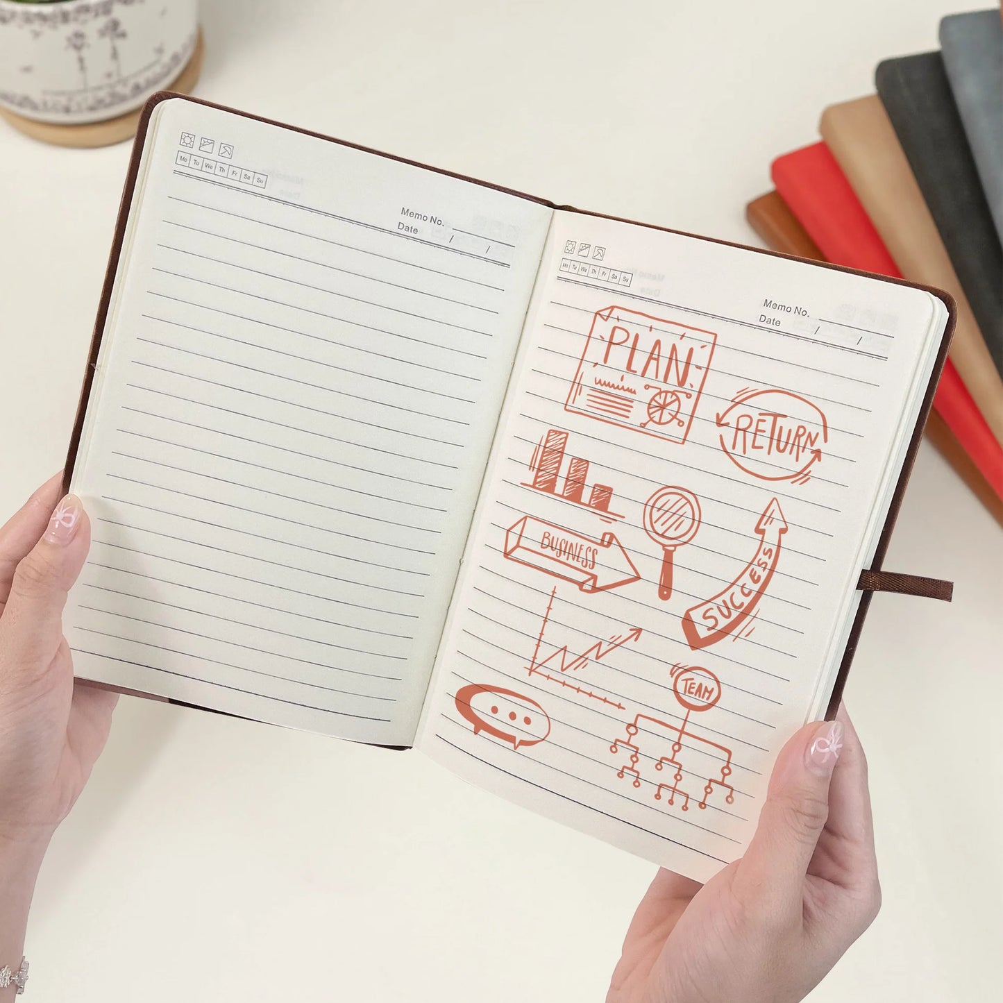 Letters To My Dad - Personalized Photo Leather Journal
