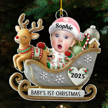 Magical First Christmas - Personalized Custom Acrylic Ornament