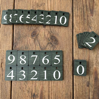 Miles Cycled This Year - Personalized Cycling Tracker Sign (3 Digits)