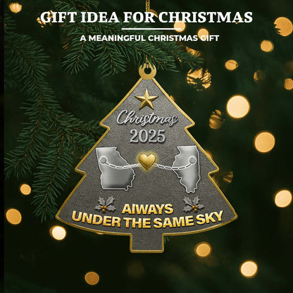 Under The Same Sky - Personalized Custom Acrylic Ornament