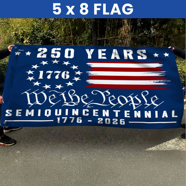 American Flag - America 250th Anniversary We The People Grommet Flag