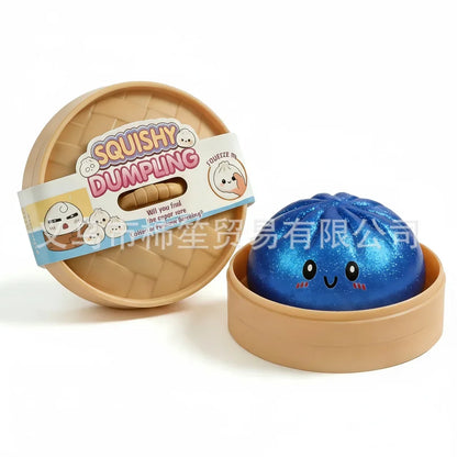 Halloween Ghosts Relieve Stress Money Sparkling Shark Dumplings Soft Relaxation Slow Elastic Steamed Buns Festival Gift