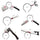 Halloween Hair Hoop Horror Blood Fake Ax Saws Knife Gothic Headband Halloween Party Masquerade Cosplay Prop Decor Accessories