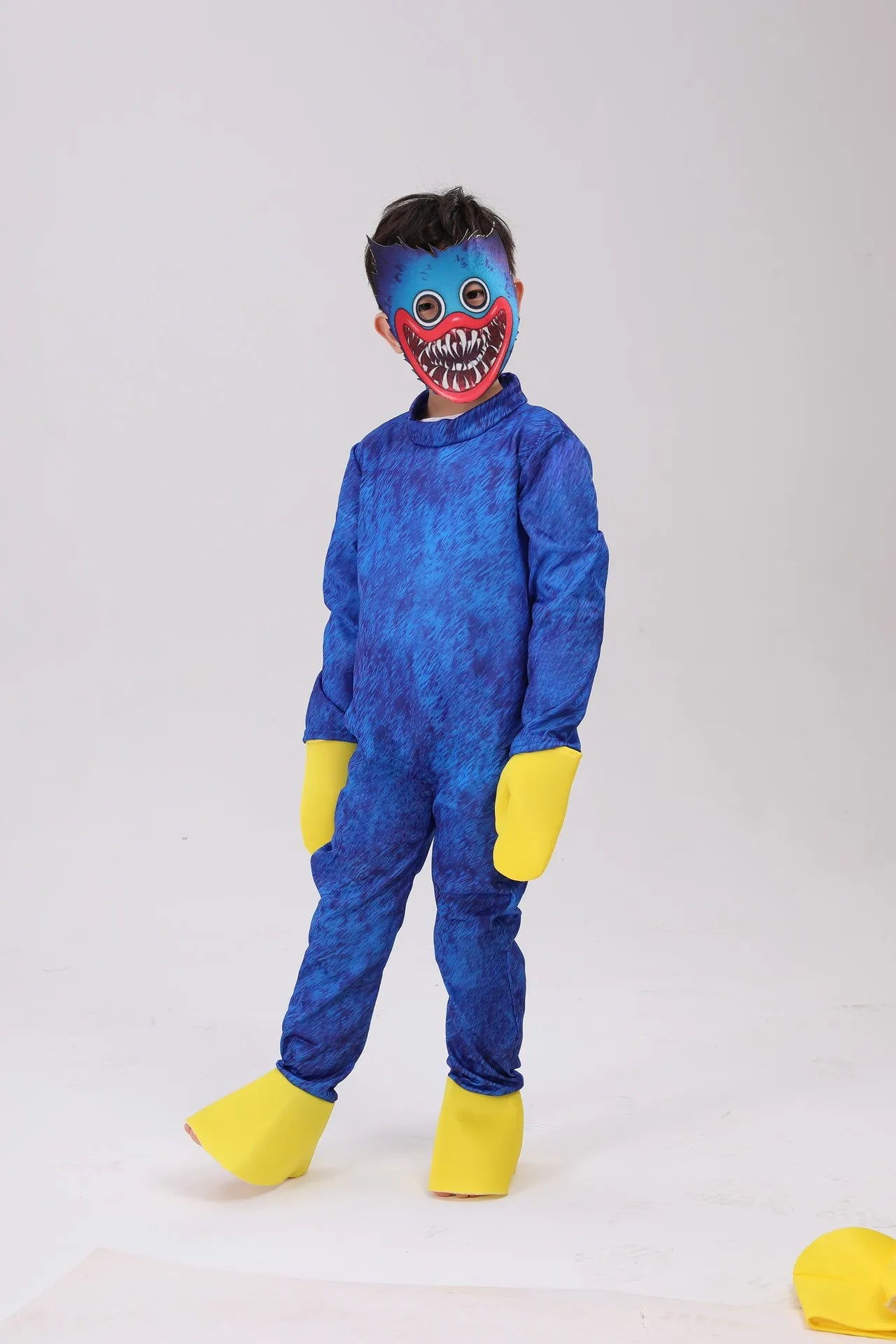 Halloween Cosplay Huggy Wuggy Kostuums Cartoon Horror Grote Mond Poppys Vakantiegeschenken Kinderen Optreden Speeltijd