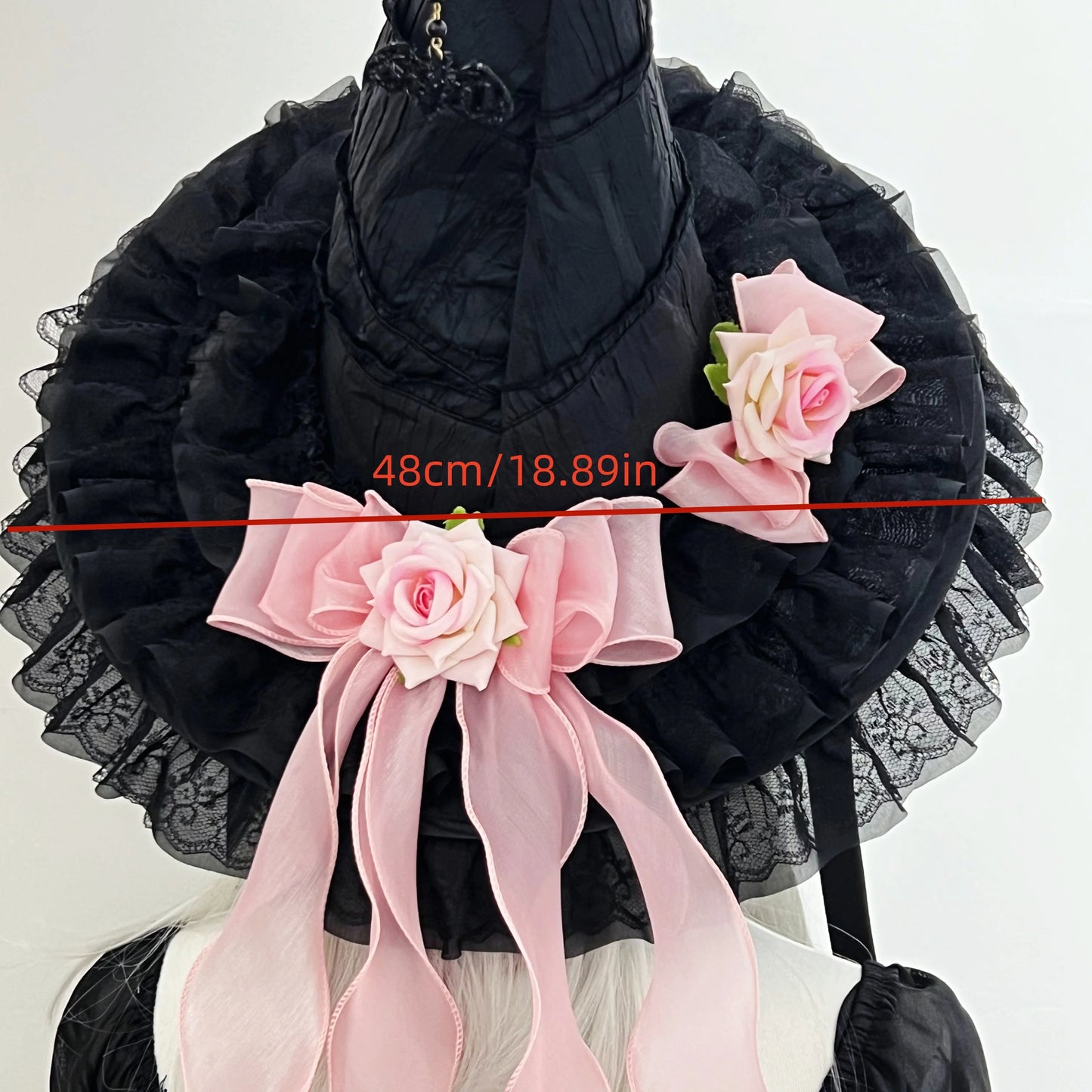 Halloween Witch Hat Gothic Vampire Wizard Hat Party Cosplay Costume Accessory