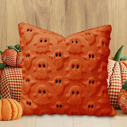 Halloween Decoration For Home Cartoon Pumpkin Bat Ghost Pillowcase Horror Soft Pillowcase Party Supplies Haloween Home Ornament
