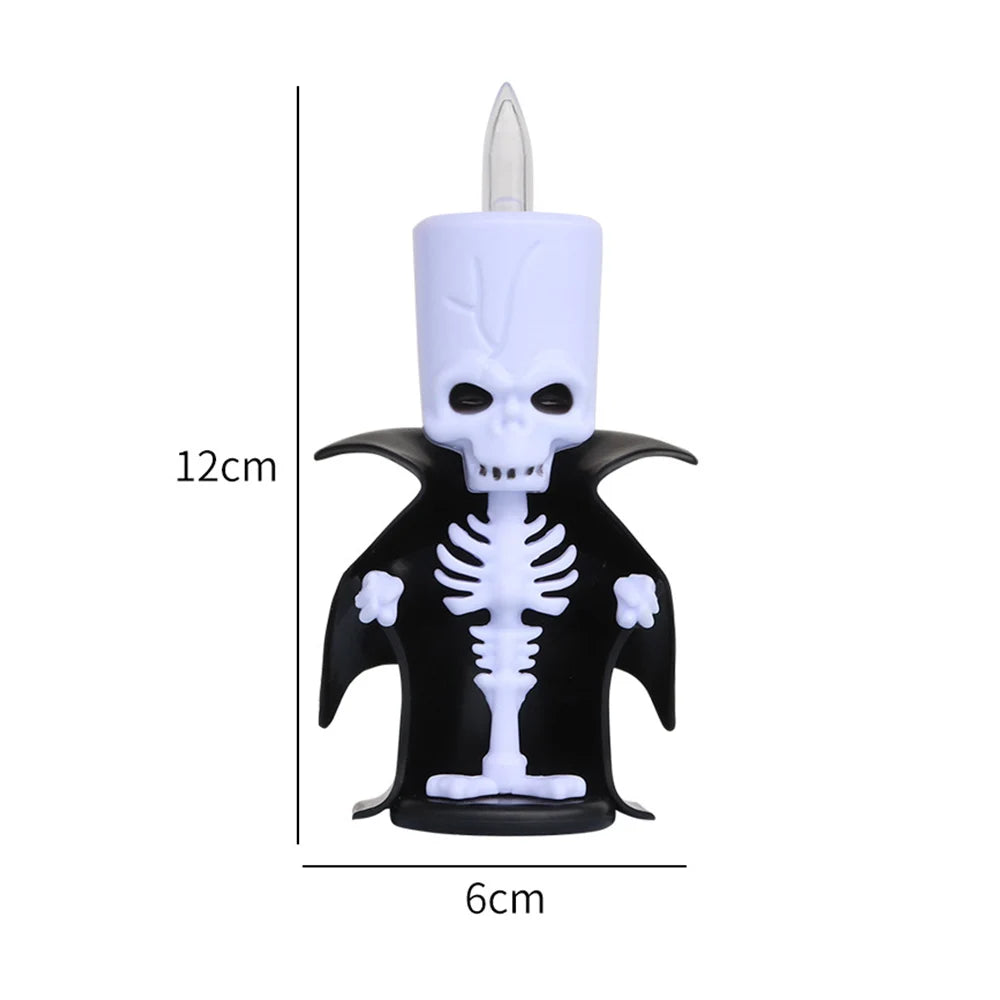 2026 Halloween Decorations LED Ghost Pumpkin Lamp Horror Skeleton Led Light Mexican Day of The Dead Decorations Ornament